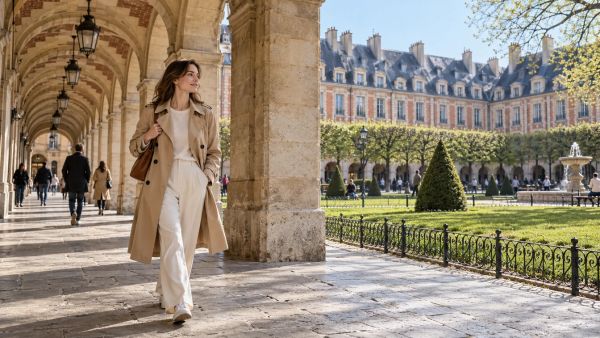Top 5 inspirations derrière le trench féminin